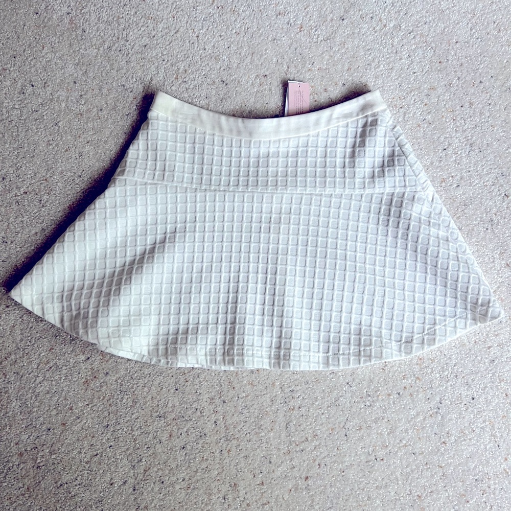 Banana Republic White Skirt